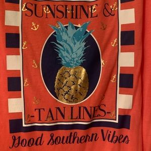 NWOT Red Camel V-Neck Tee